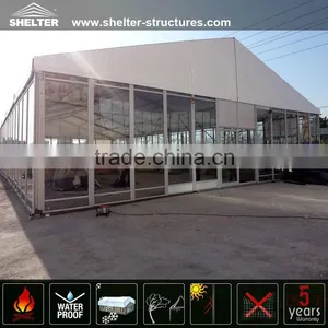 Durable Long Life Span Glass Door Canopy Tent With Lining and Curtains Decorations for Sale thumbnail-2