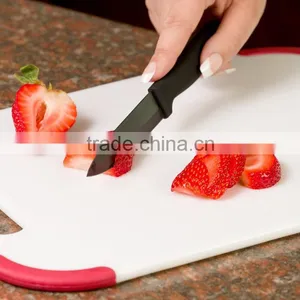 Black Blade Ceramic Knife With TPR Coating Handle 3 Inch Knife thumbnail-1
