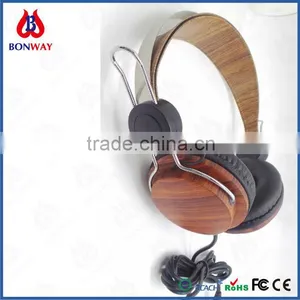 Newest Design Ergonomic Structure Wood Headphones for Girls thumbnail-4