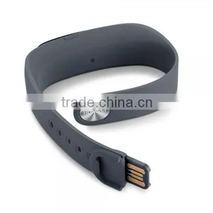 HUAWEI TalkBand B1 Bluetooth Smart Bracelet Fitness Wristband Wearable Health Sports Compatible Mobile Phone Device(Grey) thumbnail-3