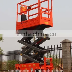 4m Lifting Height Mini Electric Scissor Lift for Sale Made in China thumbnail-2