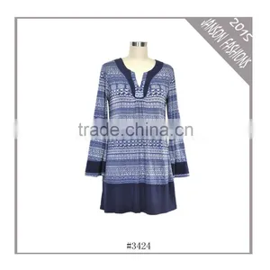 2015 Wholesale Casual Pajama Dress for Women thumbnail-1