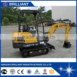 Chinese Cheap Mini 1.5 Ton Excavator For Sale Price (YC15-8) thumbnail-4