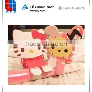 Earphone Cable Bobbin Winder Wire Organizer Cat and Rabbit Cord Holder thumbnail-1