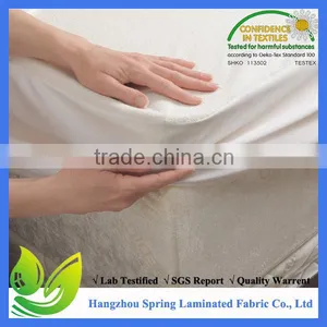 100% Quilted Cotton Cover Fitted Mattress Protector Soft Diamond Quilt ALL Sizes thumbnail-1