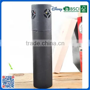 2016 Wholesale Slap-up 7 Inch Black Wood 24 Color Pencil Into Paper Tube With Sharpener for Gift thumbnail-4