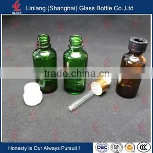 Wholesale Factory Manufacturer China 35ml Round Essential Oil Glass Bottle thumbnail-4