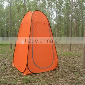 POP UP Tent Outdoor Toilet Watching Bird Tent Fishing Orange Beach Tent thumbnail-1