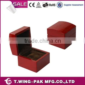 Great Quality Custom Logo Wholesale Standing Luxury Velvet Jewelery Boxes thumbnail-1
