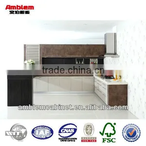 New Modern Kitchen Cabinet With Bar and Roller Shutter/sliding Door thumbnail-1