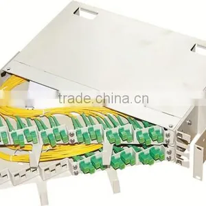 Fiber Optic Patch Panel With Sliding Drawer thumbnail-1