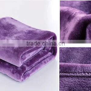 Super Soft Solid Color Flannel Blanket thumbnail-1