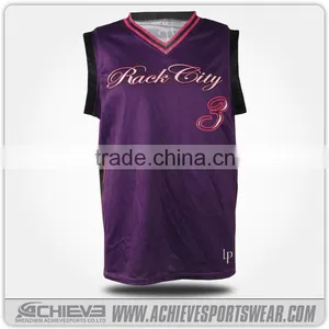 Wholesale Sportswear Old School Basketball Jerseys,basketball Uniform Design Red thumbnail-5