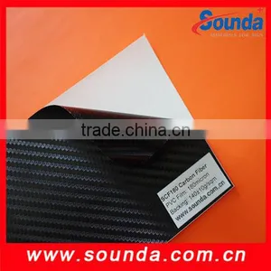 Hot Sale Colored Car Wrap Vinyl Car Wrap Film, 3D Carbon Car Series Sticker thumbnail-4