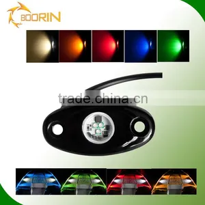2016 Car Accessories Outdoor Led Floor Light Marine IP67 12V Waterproofled Deck Light for Boat Truck Car Led Rock Light Quality Choice thumbnail-1
