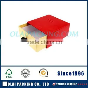 Cheap Red Cardboard Wallet Packaging Box thumbnail-1