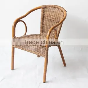Outdoor Wicker Rattan Chair in Bamboo Looking AT-6047 1622 thumbnail-1