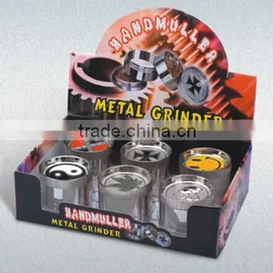 Herb Grinder, Tobacco Grinder 3 Layers, Metal Grinder, Diameter 58mm thumbnail-3