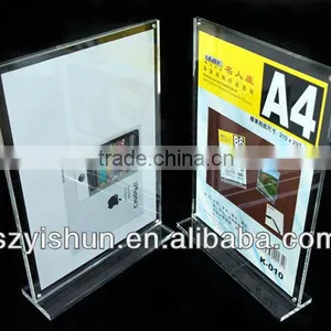 Sale Hot Acrylic Magnetic Display Photo Frame,A4 Phoro Frame thumbnail-1