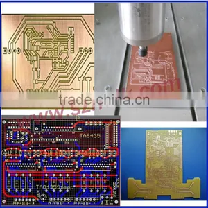 Strong-body Mini Cnc Milling Machine 6060RC Price From China thumbnail-4