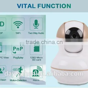 Plug and Play ip Wireless Door Sensor Night Vision Camera thumbnail-1