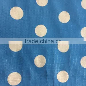 100% Recycle Polka Dot Design Gift Promotional Bag thumbnail-6
