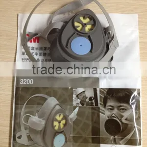 3M 3200 Reusable Half Face Mask Gas Respirator Mask/3M 3200 Disposable Half Face Mask thumbnail-1