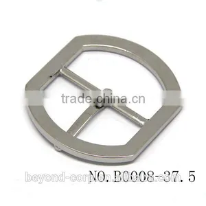 37.5MM Nickel Shiny Polishing Rounded Pin Buckle for Belt for Handbag thumbnail-2