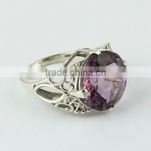 Off The Vine !! Amethyst 925 Sterling Silver Ring, Online Silver Jewelry, Silver Jewelry thumbnail-1