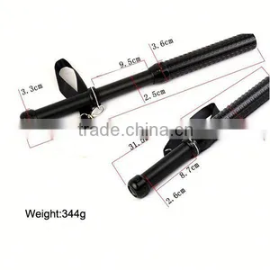 1180 Multi-function Self-defense Rechargeable Baseball Shape 3w Led Torch thumbnail-5