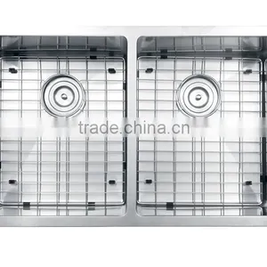 304 Steel Kitchen Sink Double Bowl With CUPC Approval thumbnail-2