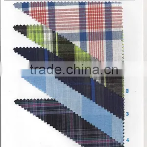 100% Cotton Yarn Dyed Shirting Fabric Textile Stock:P6437-A13100711 thumbnail-1