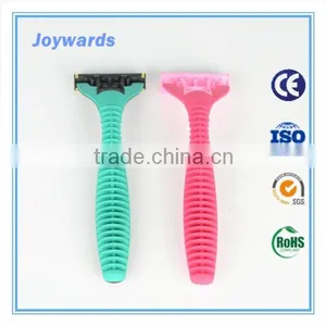 With Lubricating Strip Changeable 3 Blade Shaving Razor thumbnail-2
