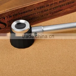 8011 10X Magnifier Loupe,Handheld LED Optical Magnifying Glass thumbnail-2