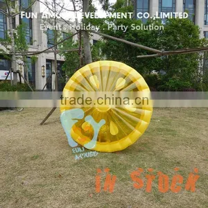 New Design Water Fun PVC Lemon Fruit Pool Float for Sale thumbnail-1