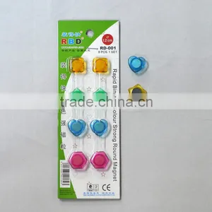 Hot Selling 57mm*57mm Colorful Round Magnet thumbnail-3