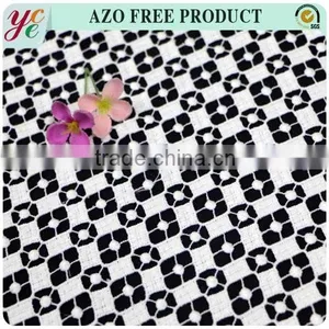 Popular Wholesale Dress Fabric African Chemical Lace Embroidery Fabric For Wedding Dress thumbnail-1