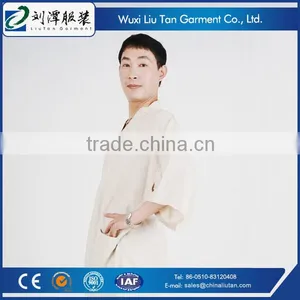 Mens French Linen Japanese Kimono Sleepwear thumbnail-3