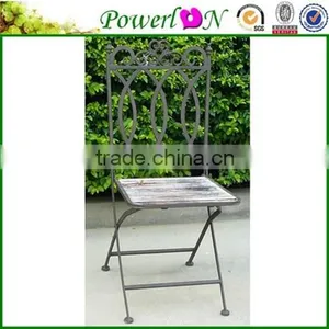 Decent Wooden Metal Folding Patio Furniture thumbnail-5