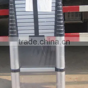 2m/2.6m/3.2m/3.8m Aluminum Telescopic Ladder thumbnail-1