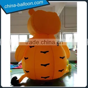 Inflatable Tiger Cash Machine / Cartoon Tiger Shaped Protable Inflatable Money Machine thumbnail-2