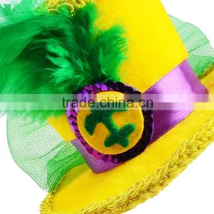 Handmade New Orleans Girls Plain Headbands Decoration For Mardi Gras Quality Choice thumbnail-3