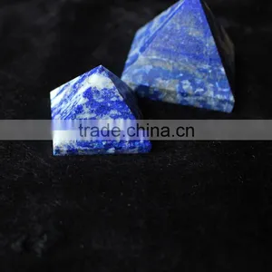 Beauteous High Quality Natural Lapis Lazuli Crystal Stone Pyramids For Sale Decor thumbnail-2