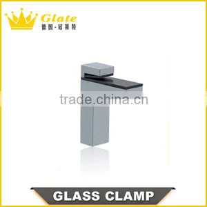 Adjustable Zinc Alloy Glass Shelf Furniture Support thumbnail-1