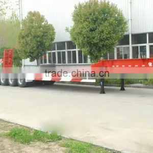 3 Axles Gooseneck Low Bed Semi Trailer / the Cheapest Low Bed Semi Trailers thumbnail-5