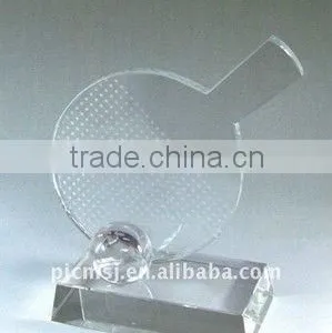 Personalized Table Tennis Trophy Award For Winner thumbnail-1