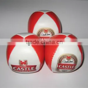 PVC Leather 4 Panels Juggling Ball thumbnail-2