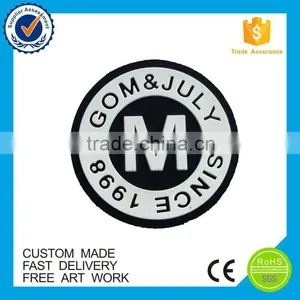 2016 Skull Shape Cheap Custom Fashion Pvc Patch thumbnail-5