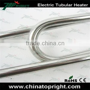 U Type Electric 6kw Custom-built Finned Immersion Tubular Heater Elements thumbnail-1