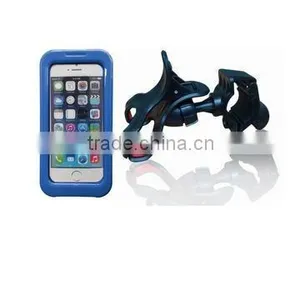 Outdoor Watersports Equipment Dry Bag Phone, IPX8 Waterproof Mobile Phone Case for 4/4S/5/5S, PC+PET+TPU+ Silicone Phone Bag thumbnail-1